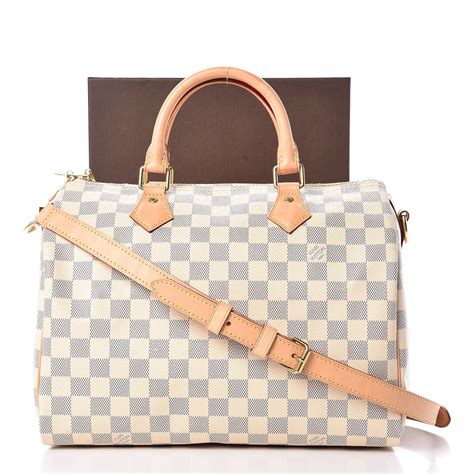 louis vuitton damier azur speedy 30 replica|speedy 30 with shoulder strap.